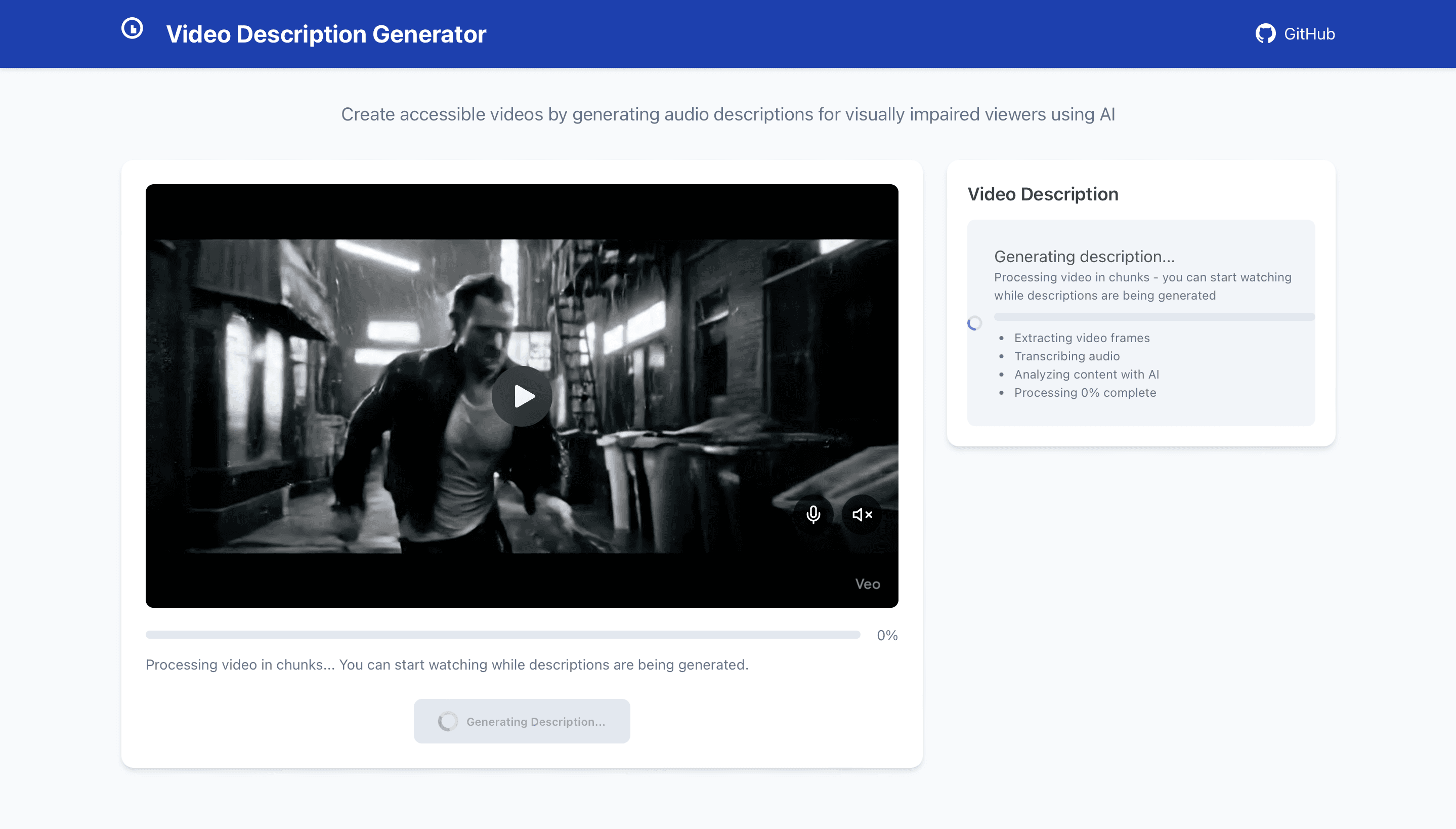 Video Description Generator